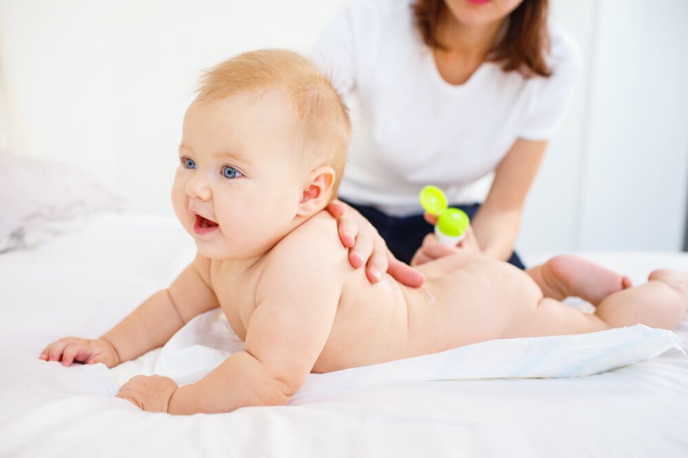 lait de toilette bébé