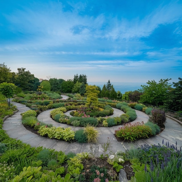 Jardin en Spirale