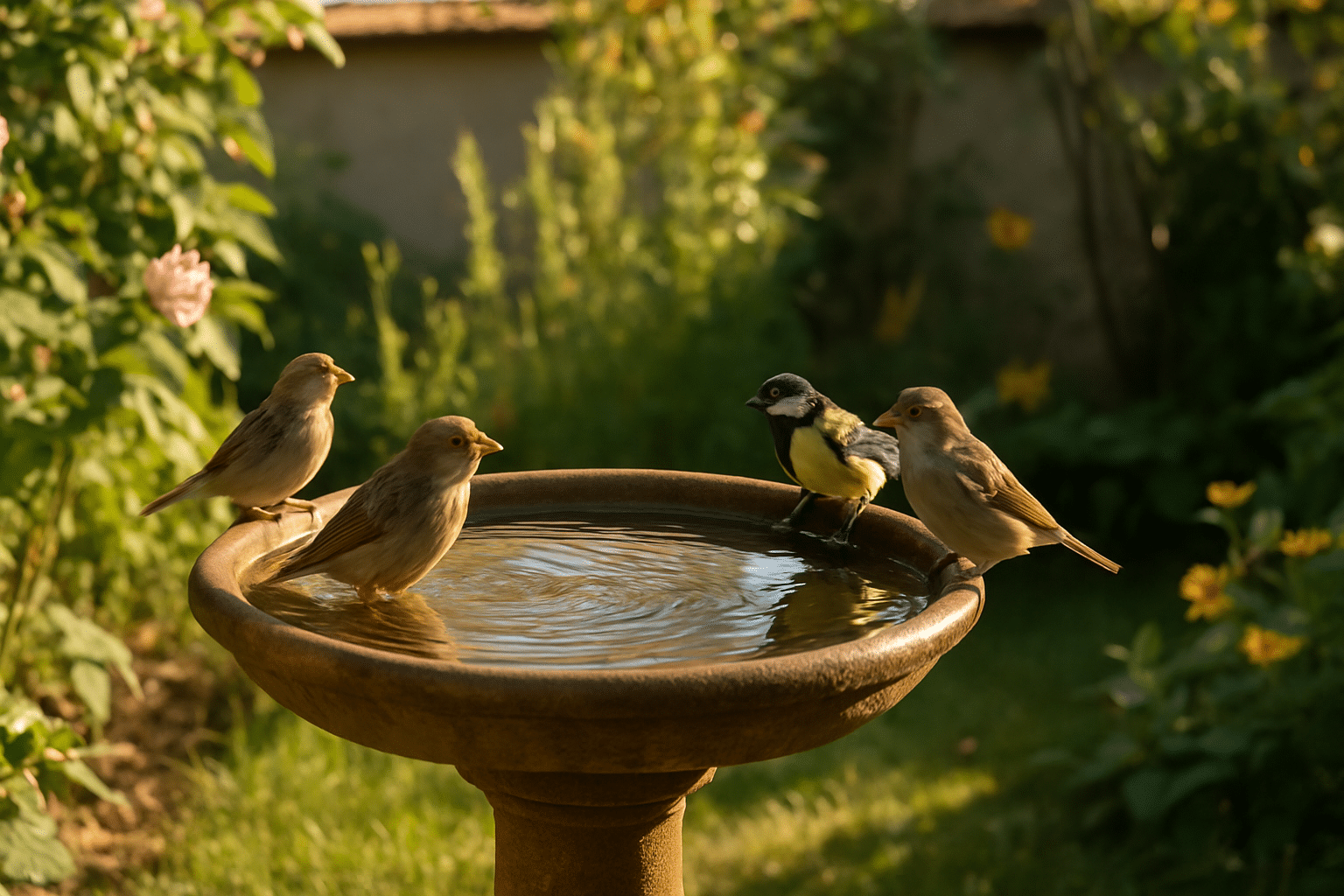 Un point d’eau au jardin en août : la hauteur, l’emplacement et l’erreur qui le rend inutile
