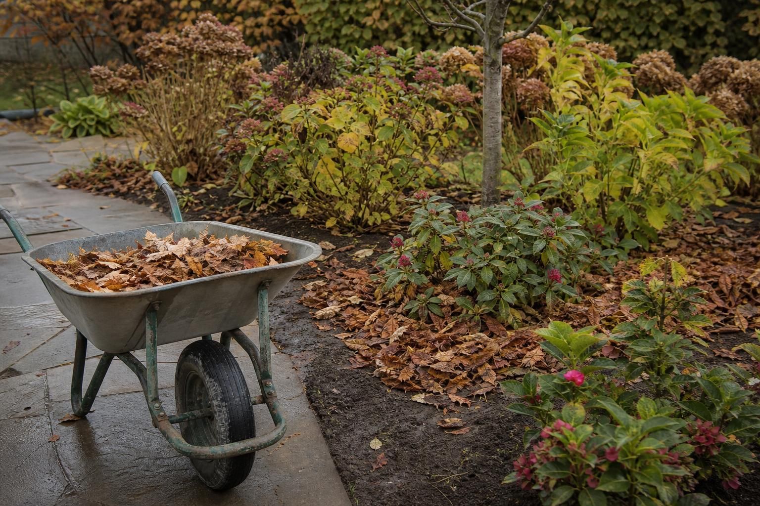 Feuilles mortes au jardin : les garder pour pailler, nourrir le sol et aider la biodiversité