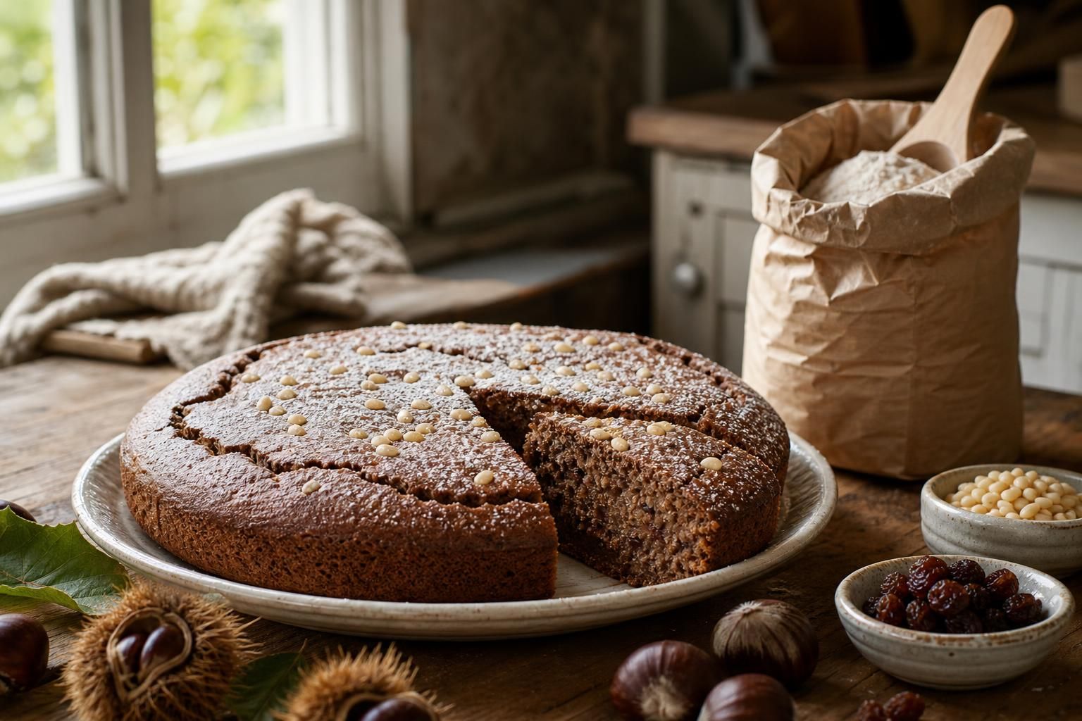 Avez-vous déjà goûté ce gâteau italien à la châtaigne sans blé ni beurre ?