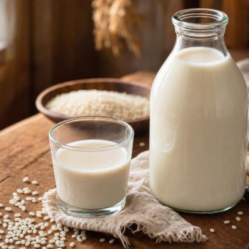 Lait de riz maison crémeux fait maison